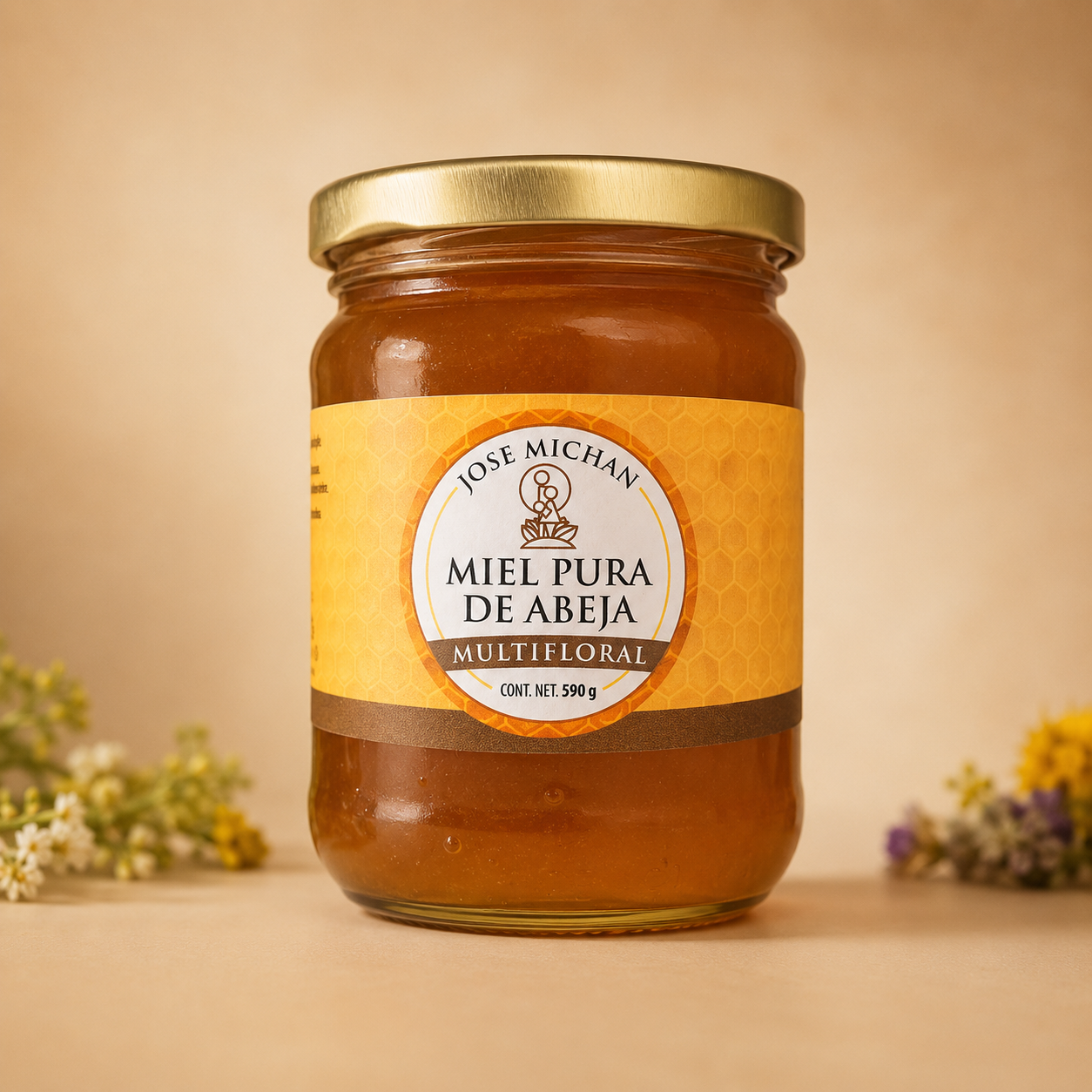 Miel Pura de Abeja Multifloral