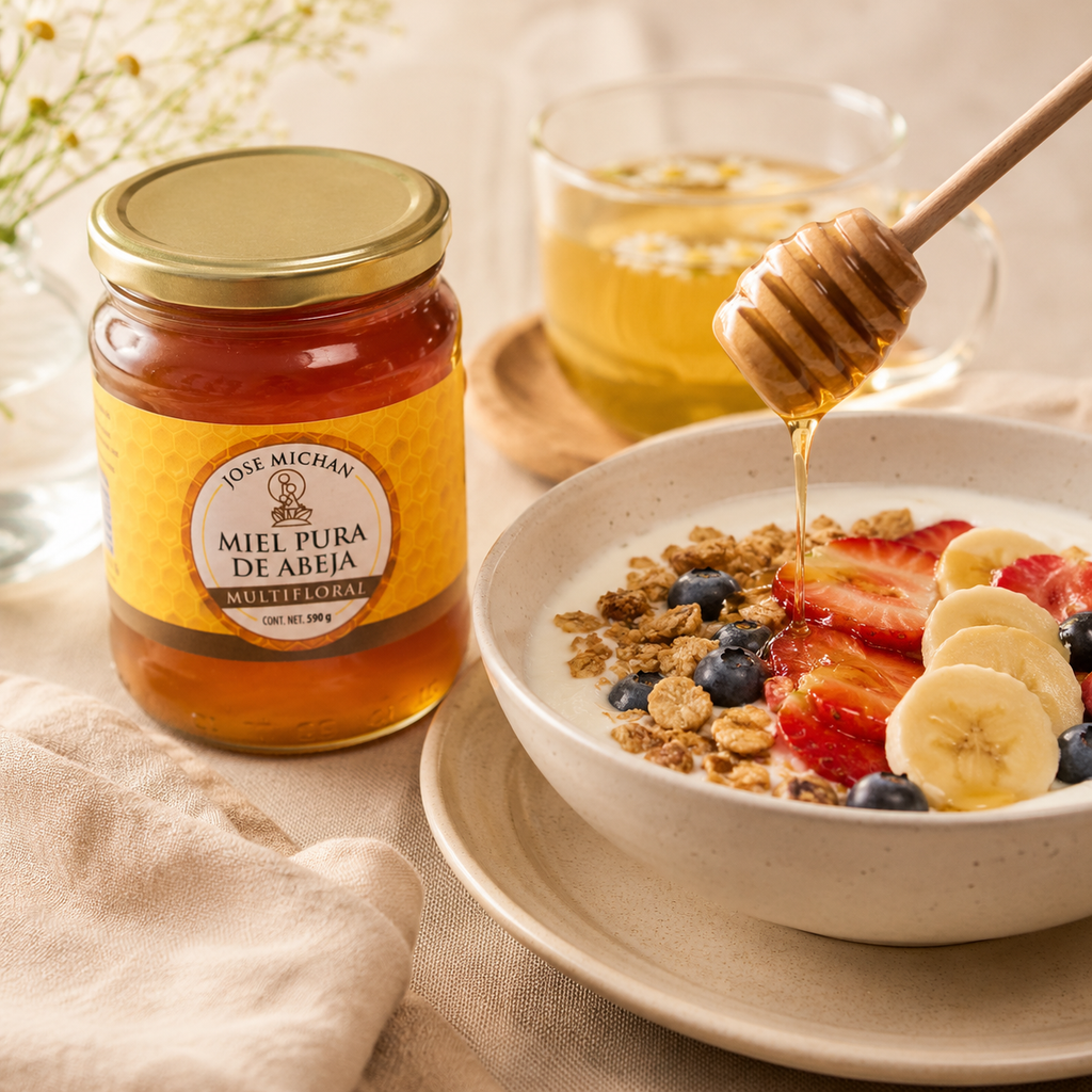 Miel Pura de Abeja Multifloral
